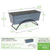 Odette Stand- Medium Copper Flower Box