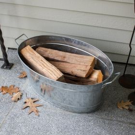 Large Oval Galvanized Tub
