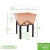 Marion I Planter-Copper Plated Flower Box