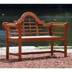 4' Natural Lutyens Bench