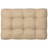 Pallet Sofa Cushions 5 pcs Beige