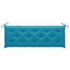 Cushion for Swing Chair Light Blue 59.1" Fabric