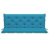 Cushion for Swing Chair Light Blue 59.1" Fabric